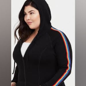 Torrid size 3 pride hoodie